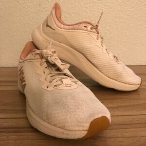 Hoka One One Womens Solimar 1123075 VND Ivory Running Shoes Sneakers Size 9B